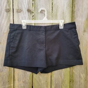 MICHAEL Michael Kors Black Shorts 2 1/2" Size 14 Women's Cotton
